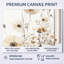 Décoration murale neutre champ de fleurs sauvages I - prairie beige-120195114-120195155
