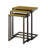 Kendrik 23.5" H x 18" W Solid Wood C-Table Nesting Tables-597112111-664734424