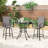 Patio Swivel Texteline Quick-dry Foam Non-Padded Outdoor Bar Stools with High Back-1061881343