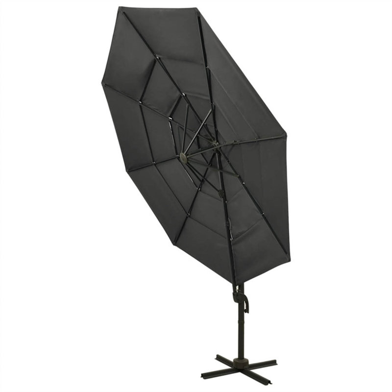 Alisson 300cm Parasol, Anthracite