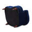 Fauteuil d'appoint capitonné, velours bleu marine
