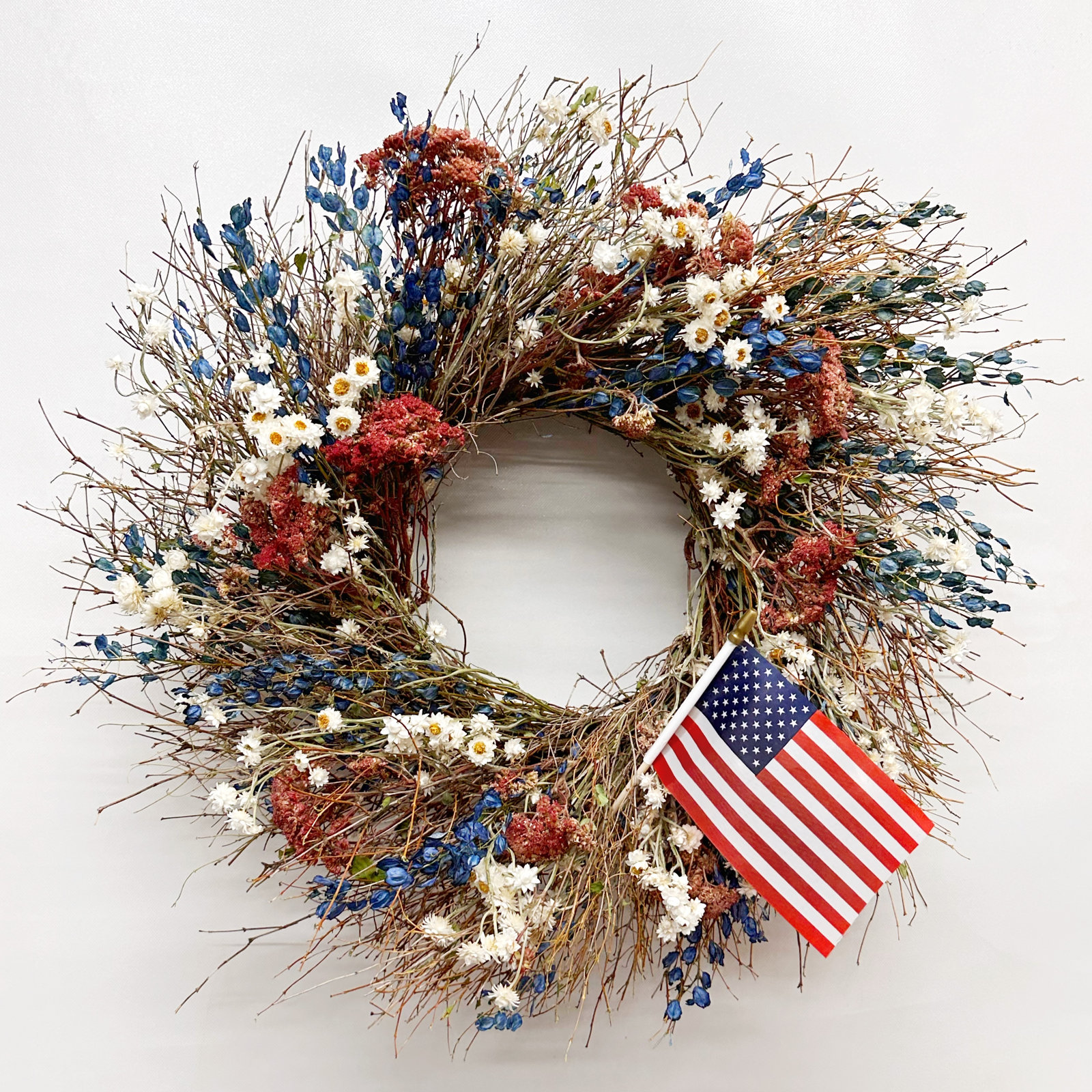 Independence Day Handcrafted Wreath, 26" W x 26" H x 6" D