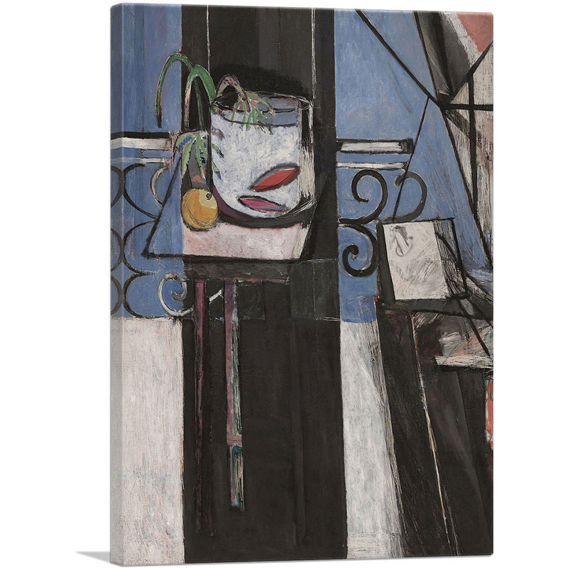 «Goldfish and Palette» par Henri Matisse - reproduction d'art sur toile tendue, H 26 po x l 18 po x 1,5 po