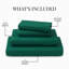 Ensemble de draps en bambou ultra doux - ensemble de 4 pièces - infroissable - feuilles de refroidissement avec poches profondes-612286713-612286689