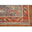 Tapis indien traditionnel fait à la main bleu 8 x 10