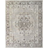 Hadiya Wool Oriental Area Rug