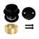 Universal Thread Bathtub Tip-Toe Drain with 2-Hole Overflow