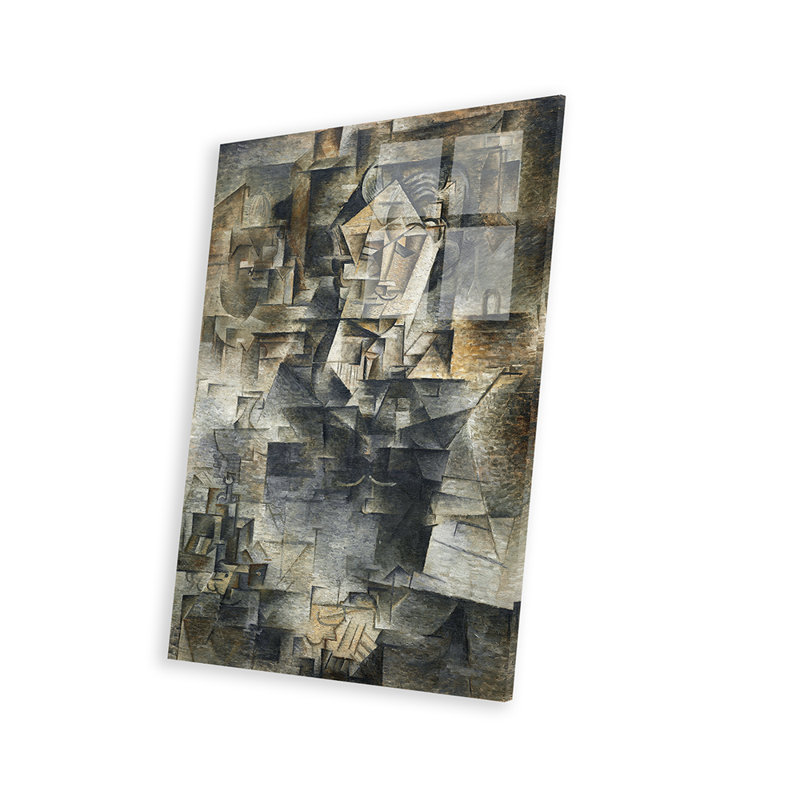 Portrait de Daniel-Henry Kahnweiler, reproduction sur verre acrylique