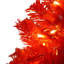 Arbre de Noël artificiel régulier (double) avec aiguilles rouges et blanches