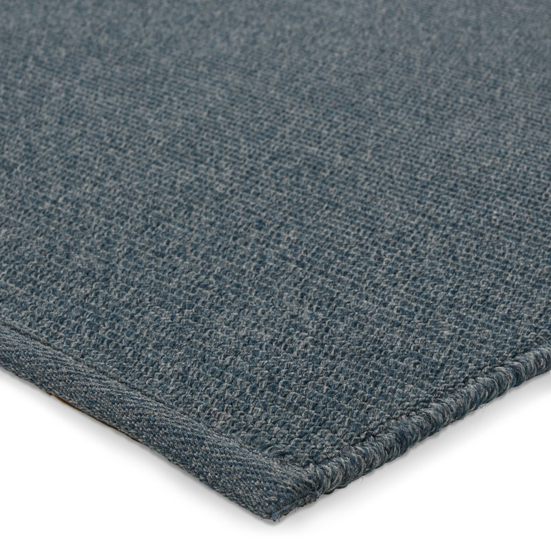 Jaipur Living Flint Handmade Solid Navy Area Rug (4'X6'), Rectangle 4' x 6'