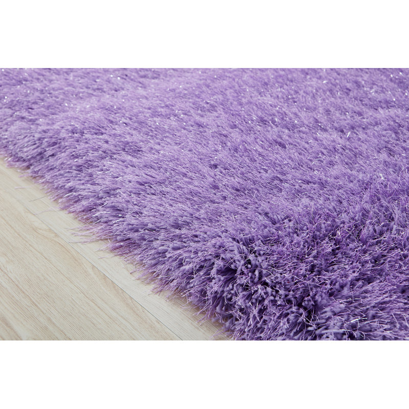 Tapis violet Varina, Rectangle 5 pi 2 po x 7 pi 5 po