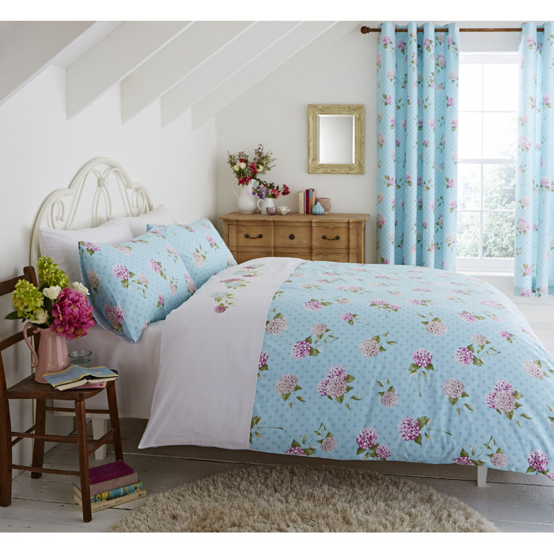 Embroidered Floral Single Panel