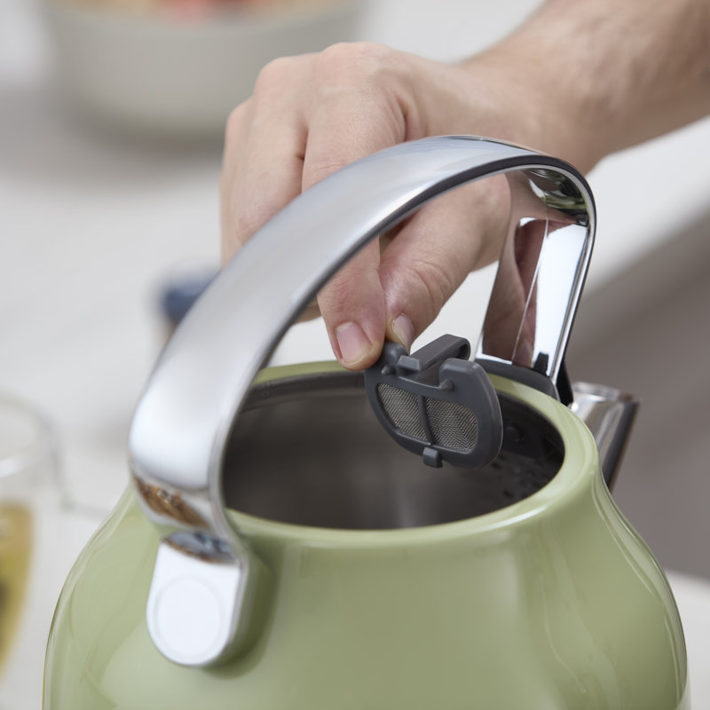​​Swan RetroRevive Traditional 1.7L Kettle, Rapid Boil, Removable Limescale Filter, Easy Pour, 360 Degree Base, Water Indicator Window and Boil Dry Protection, 3KW