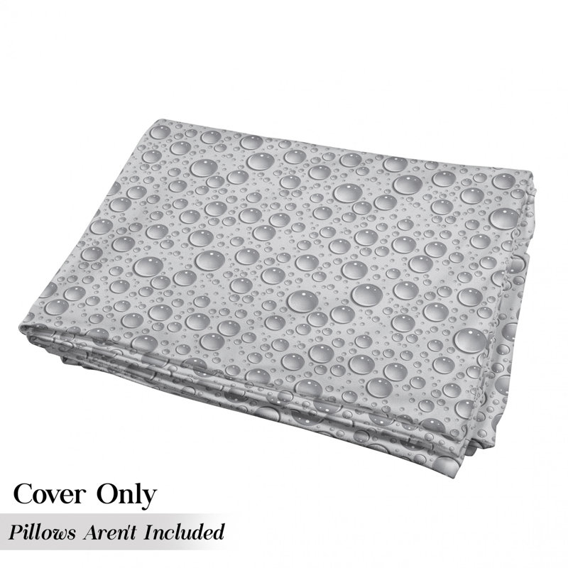 Housse de coussin d'extérieur petites petites bulles, H 2 po x l 27 po x P 88 po