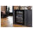 Haier Dual Zone 19.6'' 44 Bottle Wine & Beverage Refrigerator with Reversible Door