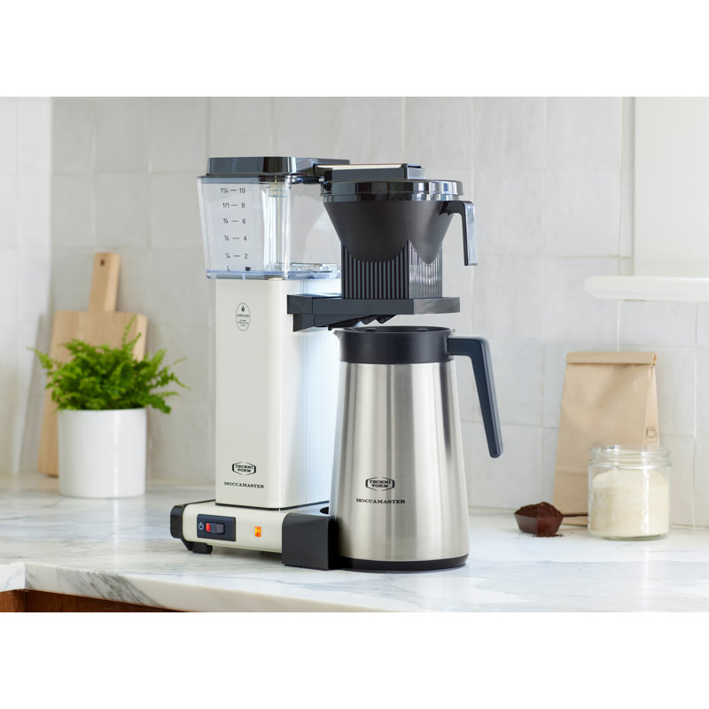 Moccamaster 10 - Cup KBGT Coffee Maker, Off White