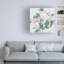 "Pivoines rayées I" sur toile-1756741418