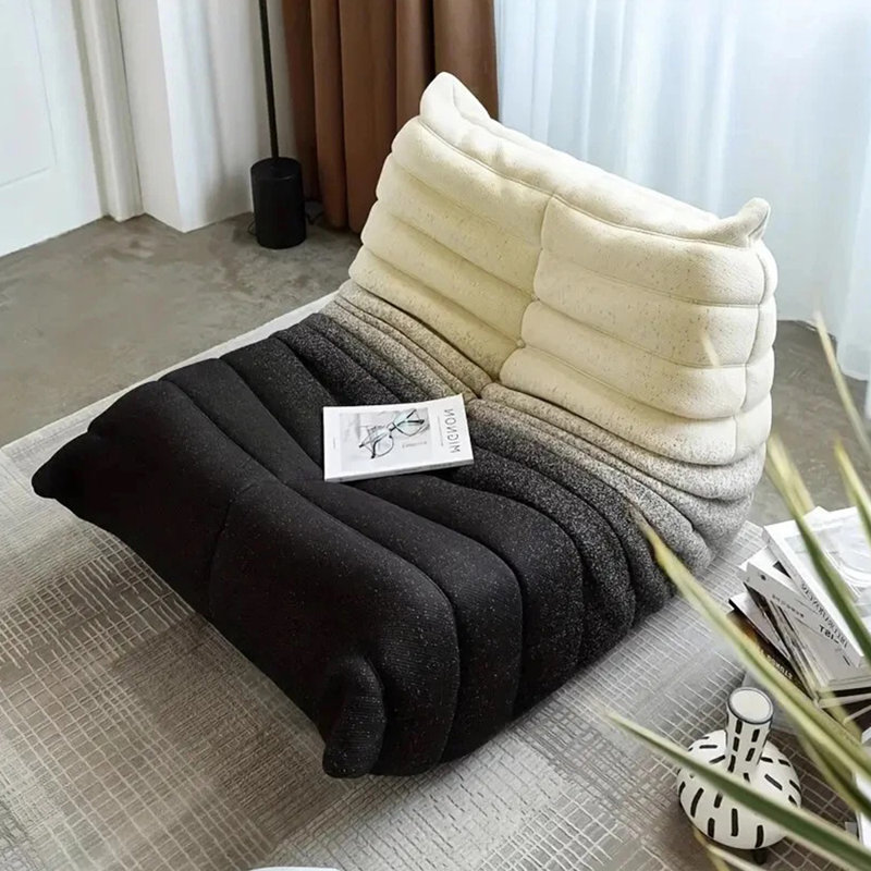 Canapé de fauteuil à billes de 38 po de largeur, sans assemblage, parfait pour la chambre à coucher, le bureau ou le salon