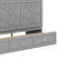 Queen Size Murphy Bed With Drawers And USB-123076681