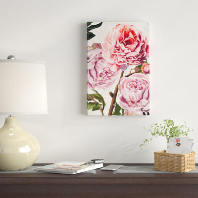 Colossal floral, impression sur toile tendue