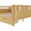 Lit plateforme en bois pour enfants avec rails, rangement spacieux et conception sécuritaire, idéal pour les garçons et les filles (matelas non inclus)-700444618-700444620