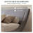 Bettejean Upholstered Profile Sleigh Bed with Luxury Ergonomic Faux Leather Headboard-2089488869-2145724700
