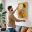 Mid-Century Bloom Botanical - Wrapped Canvas-179111709-179111715