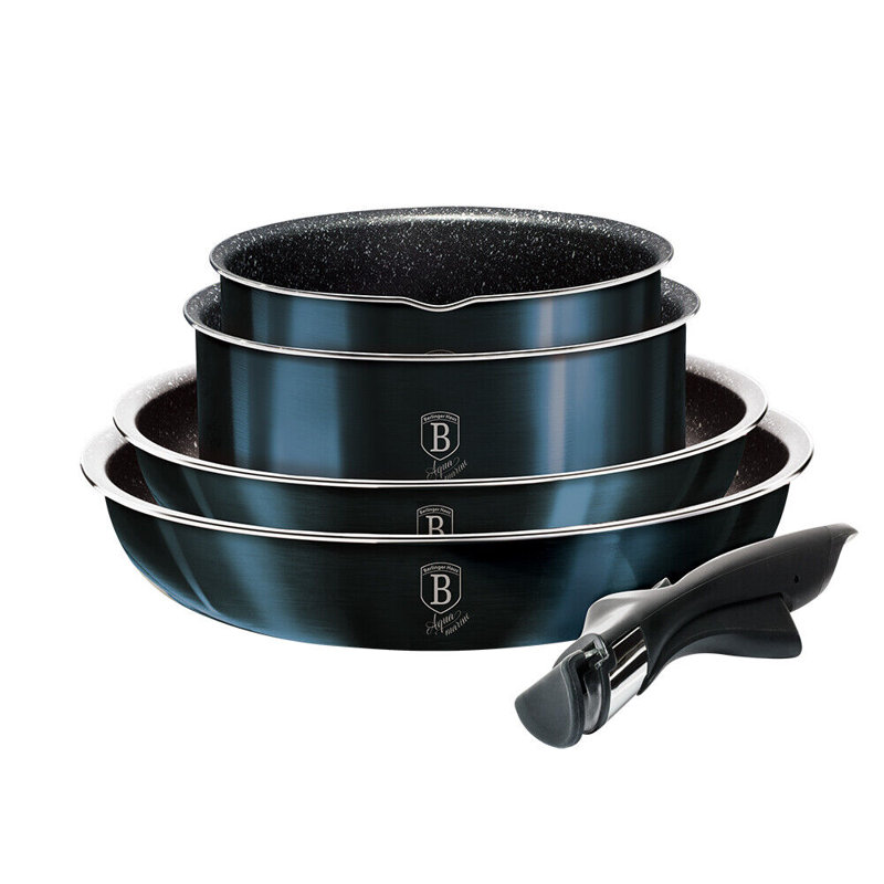 Berlinger Haus 9 Piece Aluminum Non Stick Cookware Set