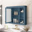 Armoire à pharmacie avec rangement, miroir mural moderne en MDF de 35 po pour la maison