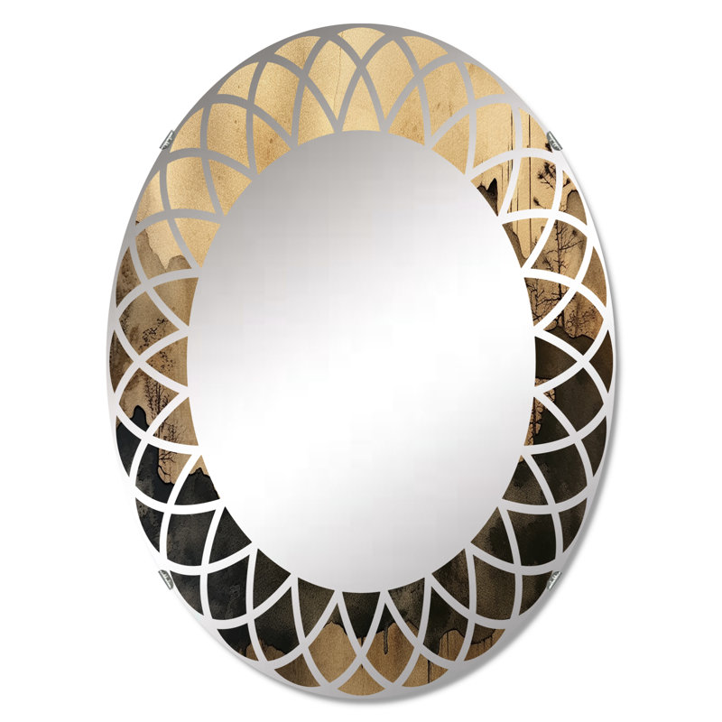 Podington Oval Mirror, 30" x 20"