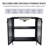 30'' Single Bathroom Vanity with Ceramic Top-556872113
