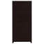 Maureen Cappuccino 5-Shelf Bookcase With Drawer
