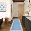 Tapis moderne à bordure moderne Tapis festonné contemporain Tapis lavable Tapis antidérapant Tapis décoratif minimaliste pour la décoration intérieure-69653304-80171375