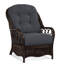 Chaise avec accoudoirs en rotin Everglade-27525501-27525514