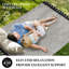Hamac de camping double en tissu textilène Avalynn-597937855