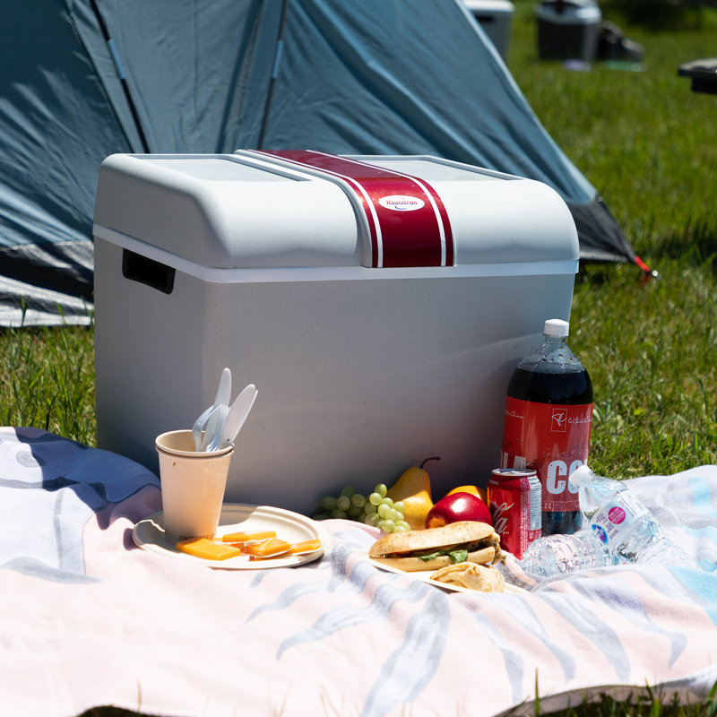 Koolatron 12V Electric Cooler/Warmer 42L (45 qt), Two-Way Design, Grey