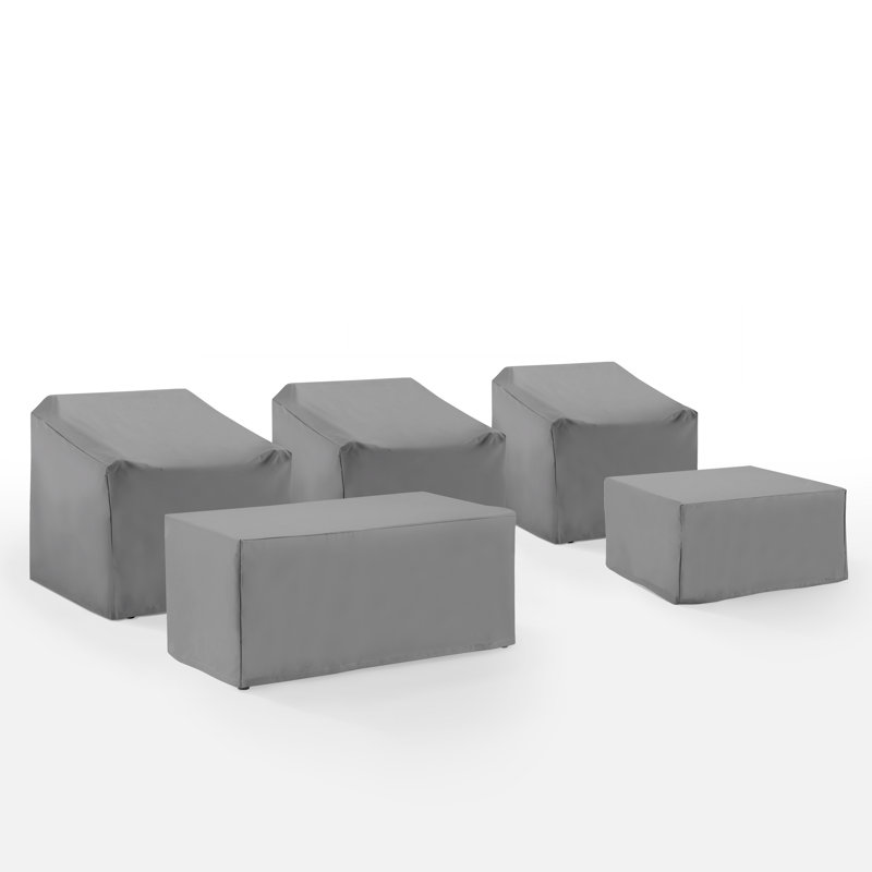 Furniture Covers Outdoor Conversation Set Cover, Gray
