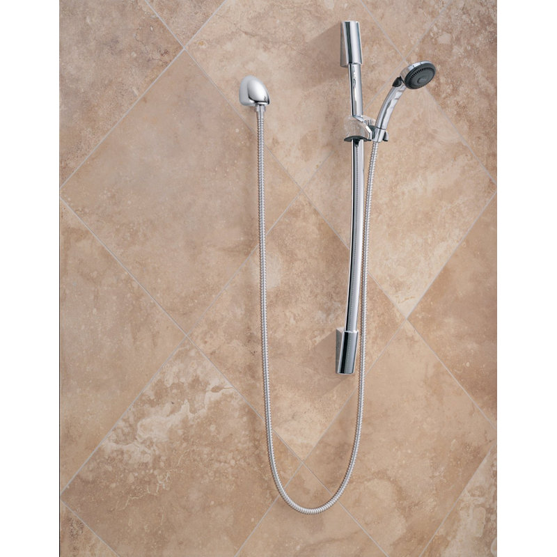Robinet de douche à coude d'alimentation mural, Acier inoxydable Brilliance