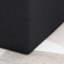 Gris anthracite - siège carré en tissu pour la vie et le plaisir, 16,5 po x 16,5 po x 17,62 po, utilisation 6,65 lb