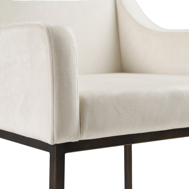 Chaise de salle à manger Teddy, Beige
