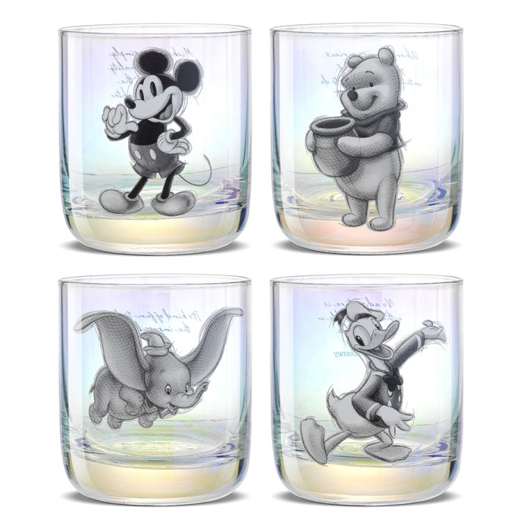 JoyJolt Disney Mickey Mouse 3D Espresso Cups 5.4oz