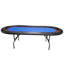 Table de poker 96 po INO Design pour 10 joueurs de poker Baccarat Texas Hold'em avec pieds pliables-96592609