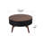 round coffee table with storage function-1343670184