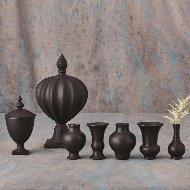 Mini urne Beaufort, Noir mat
