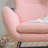 Khmari  Modern Rocking Chair with High Backrest -108274428