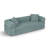 Compression Convertible Sofas, Foam Corduroy Modern Home Sleeper