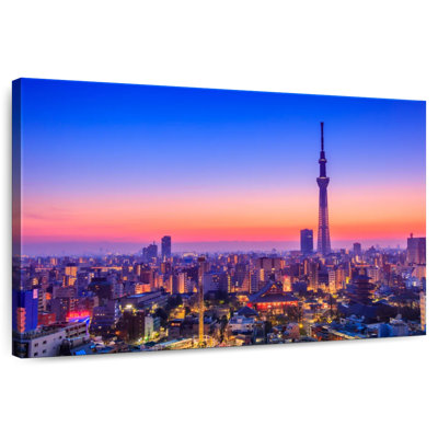 Nicci Tokyo Colorful Sunset
