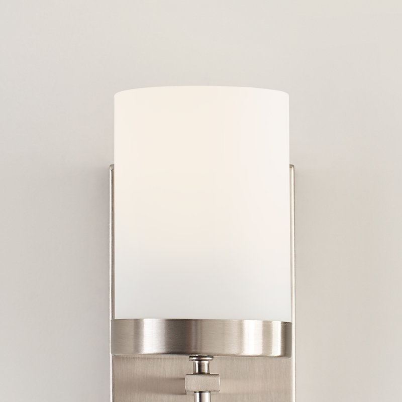 Zire 1 - Light Armed Sconce, Brushed Nickel, No