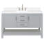 Meuble-lavabo simple avec plateau en quartz Abby-94003828-116272322-116272323