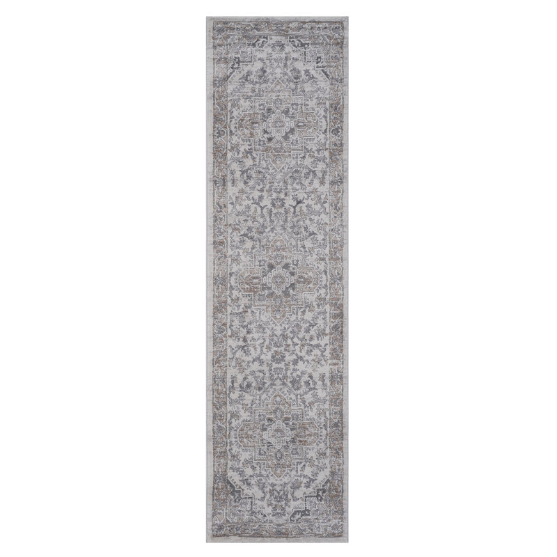 Oriental Non-Shedding Living Room Bedroom Dining Home Office Stylish And Stain Resistant Area Rug, Runner 2'2" x 8'